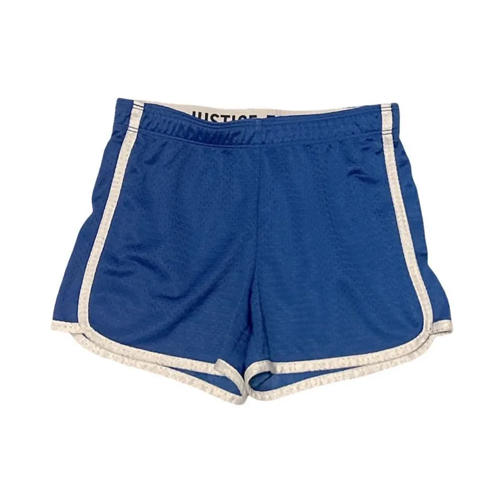Justice Girls Bundle of 3 Athletic Shorts Sizes Small 7/8 and 8